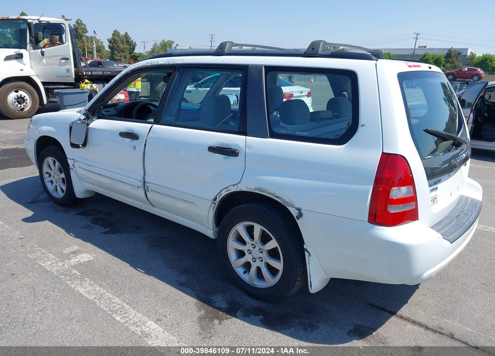 2005 SUBARU FORESTER 2.5XS VIN: JF1SG65675H718194