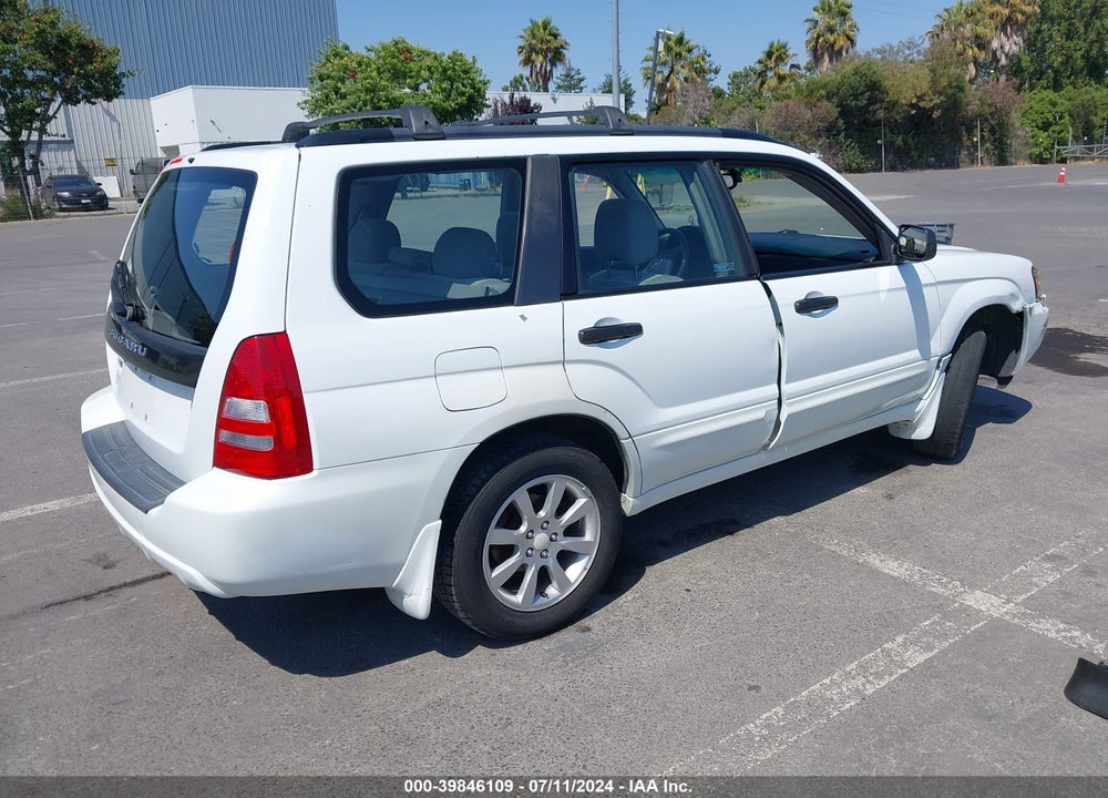 2005 SUBARU FORESTER 2.5XS VIN: JF1SG65675H718194
