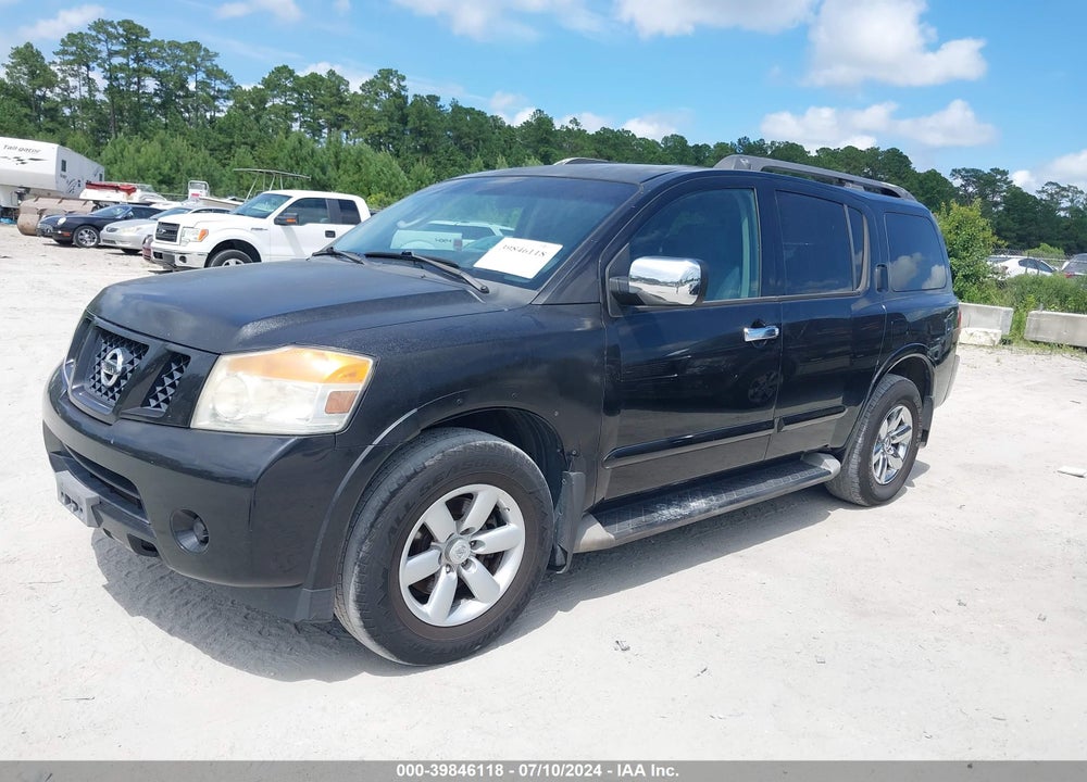 2011 NISSAN ARMADA SV VIN: 5N1BA0ND1BN604465
