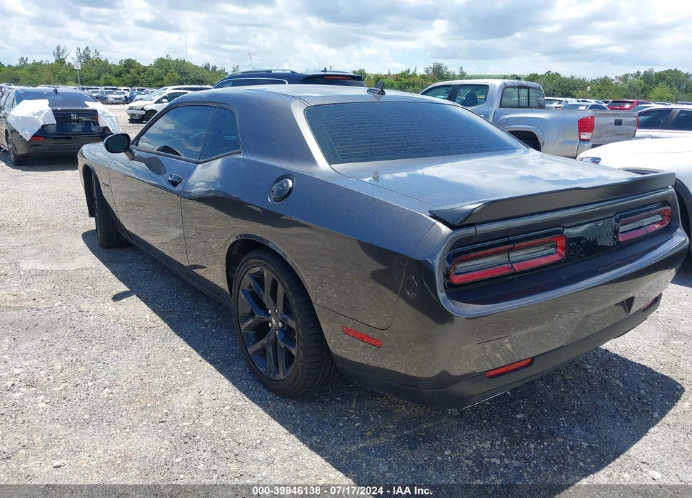 2022 DODGE CHALLENGER R/T VIN: 2C3CDZBTXNH254559