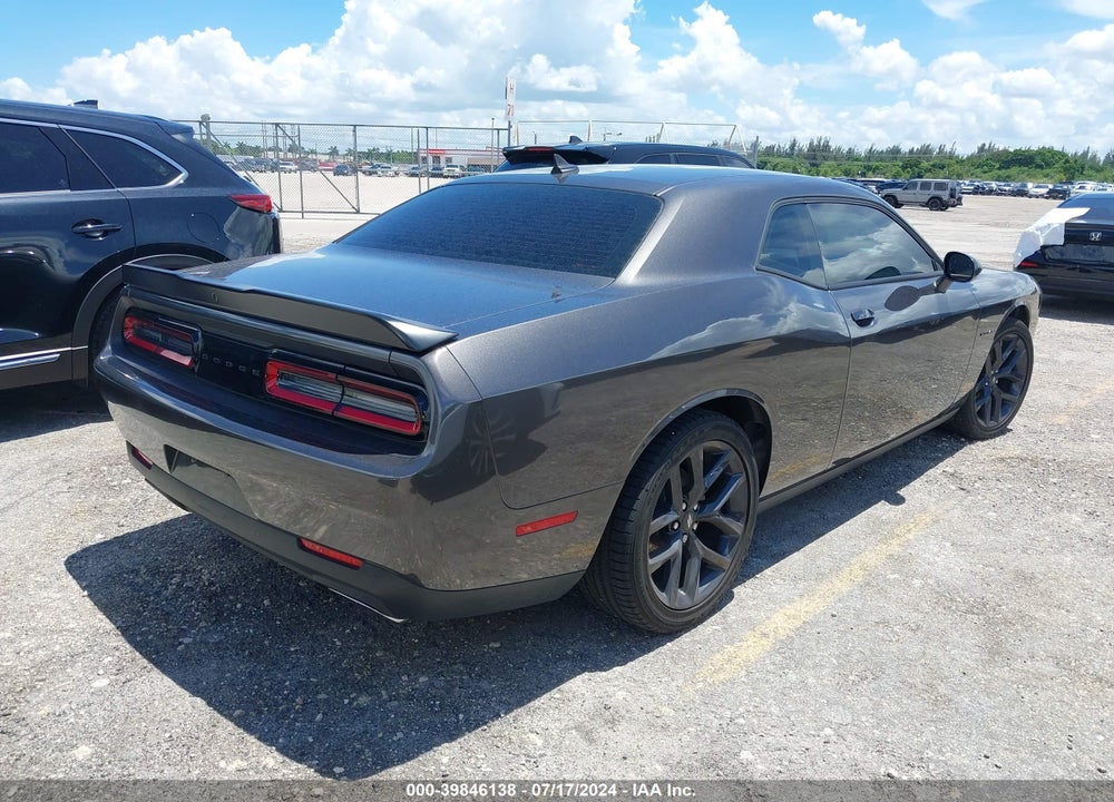 2022 DODGE CHALLENGER R/T VIN: 2C3CDZBTXNH254559