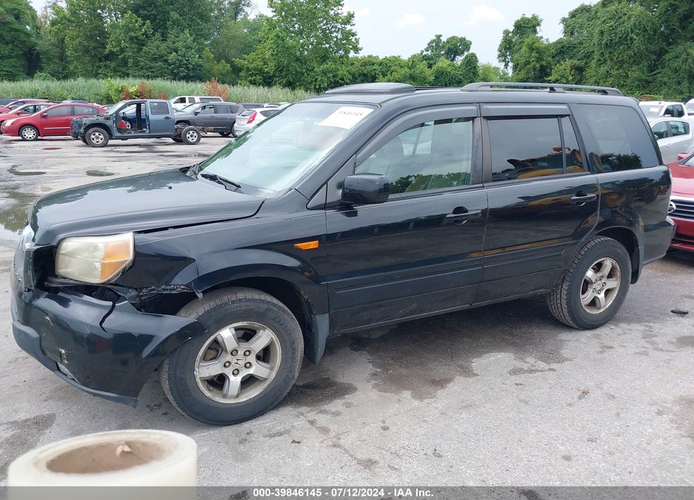 2007 HONDA PILOT EX-L VIN: 2HKYF18717H506930