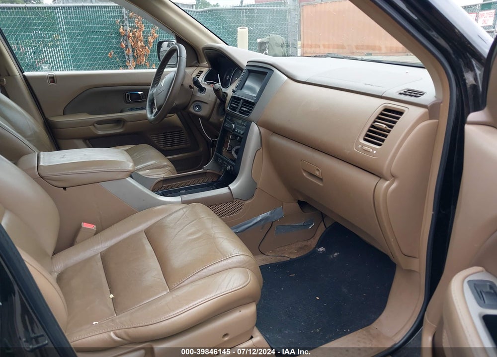 2007 HONDA PILOT EX-L VIN: 2HKYF18717H506930