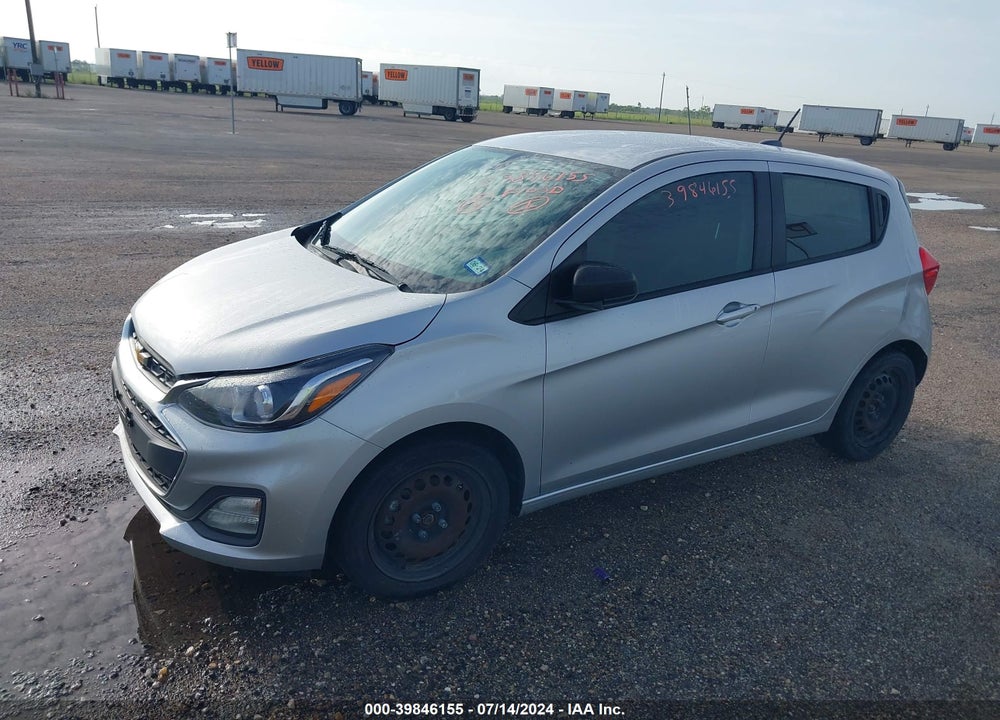 2020 CHEVROLET SPARK FWD LS MANUAL VIN: KL8CA6SA2LC421930