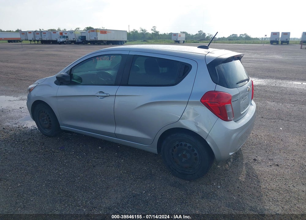 2020 CHEVROLET SPARK FWD LS MANUAL VIN: KL8CA6SA2LC421930