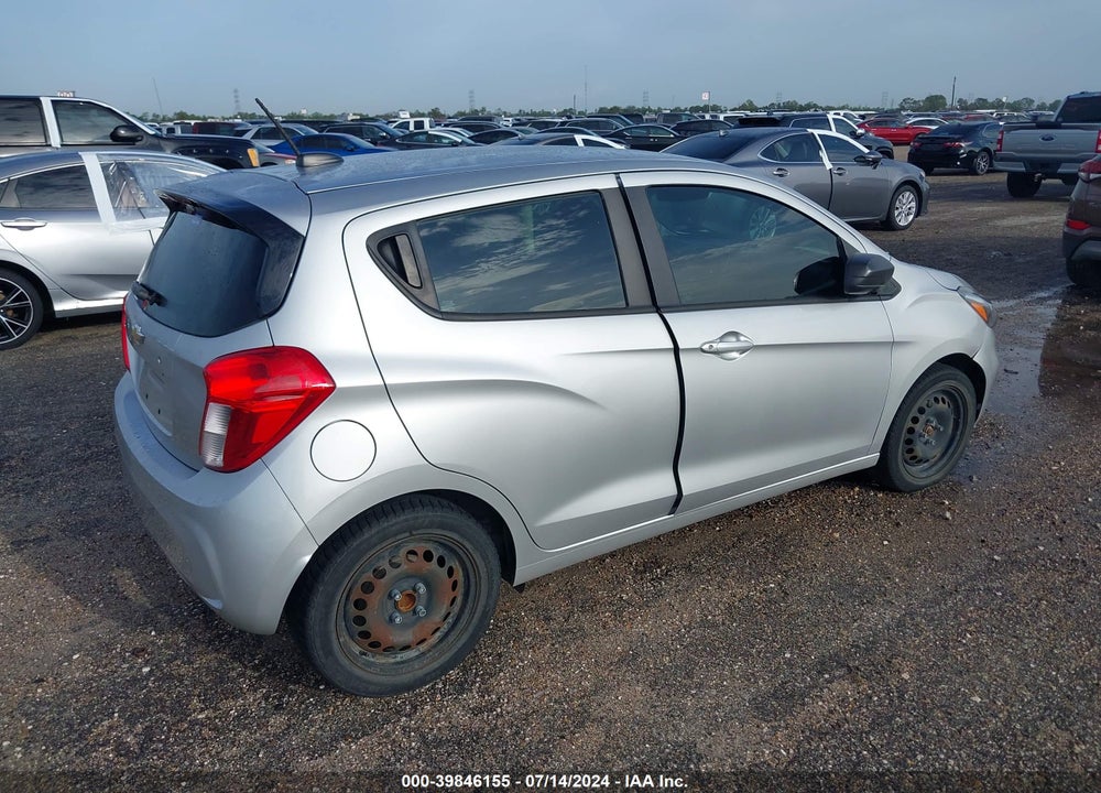 2020 CHEVROLET SPARK FWD LS MANUAL VIN: KL8CA6SA2LC421930