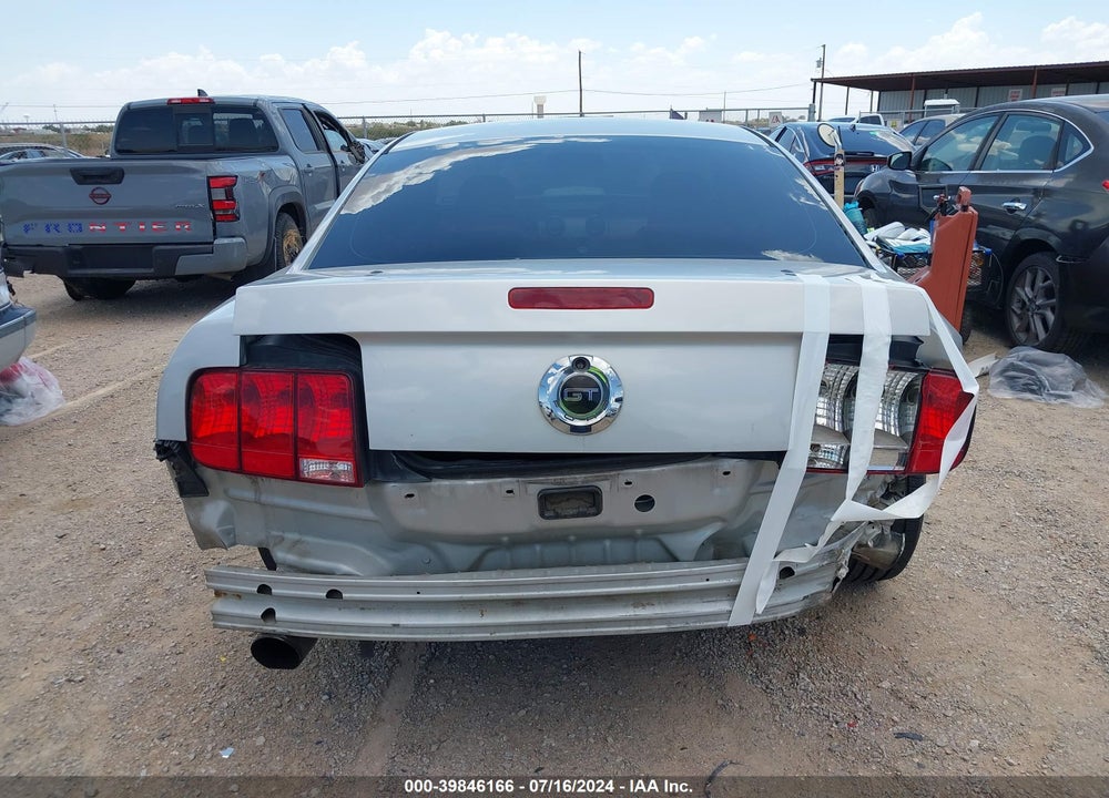 2007 FORD MUSTANG GT DELUXE/GT PREMIUM VIN: 1ZVFT82H675224385