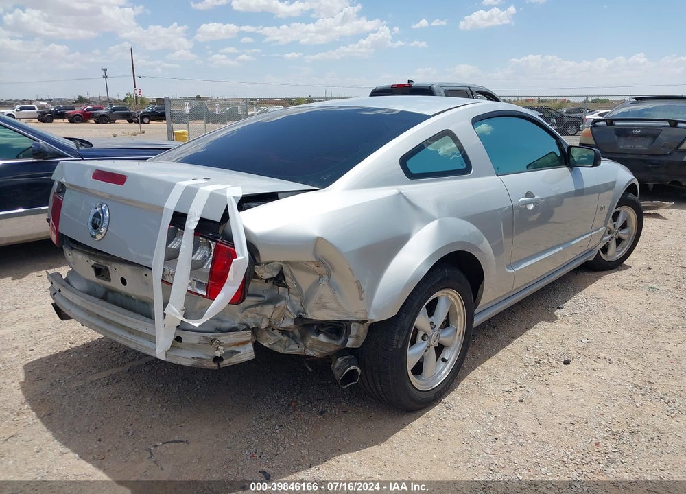 2007 FORD MUSTANG GT DELUXE/GT PREMIUM VIN: 1ZVFT82H675224385