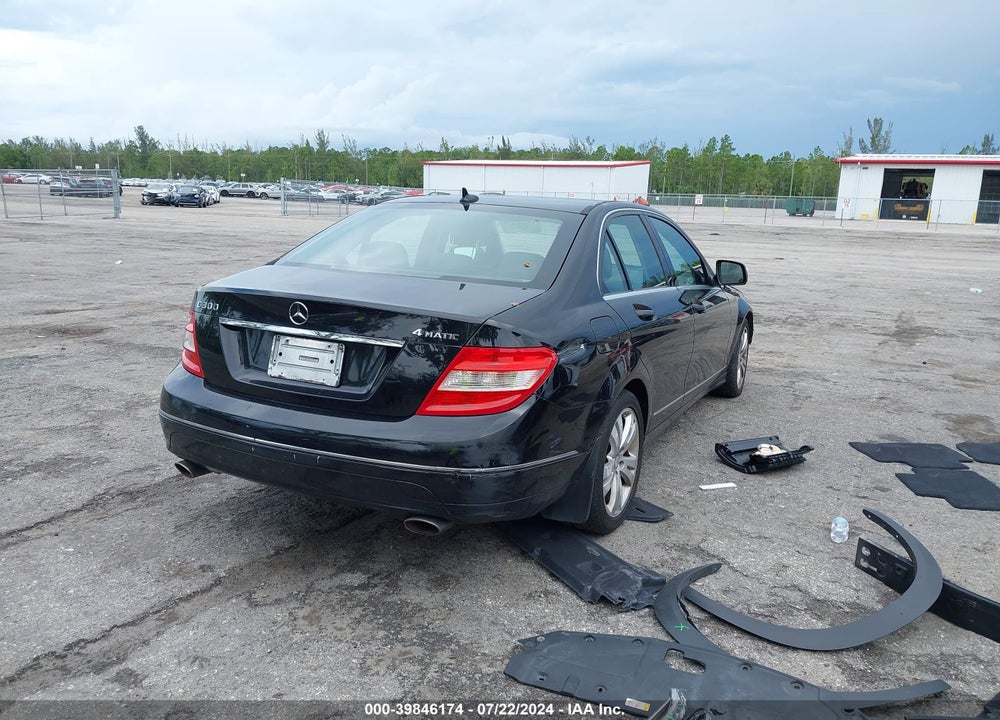 2009 MERCEDES-BENZ C 300 LUXURY 4MATIC/SPORT 4MATIC VIN: WDDGF81X99R055178