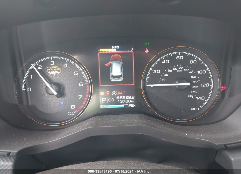2022 SUBARU FORESTER WILDERNESS VIN: JF2SKAMC4NH507040