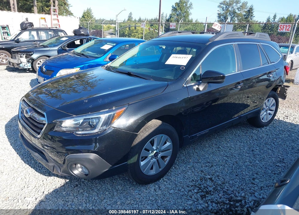 2018 SUBARU OUTBACK 2.5I PREMIUM VIN: 4S4BSACC2J3353351