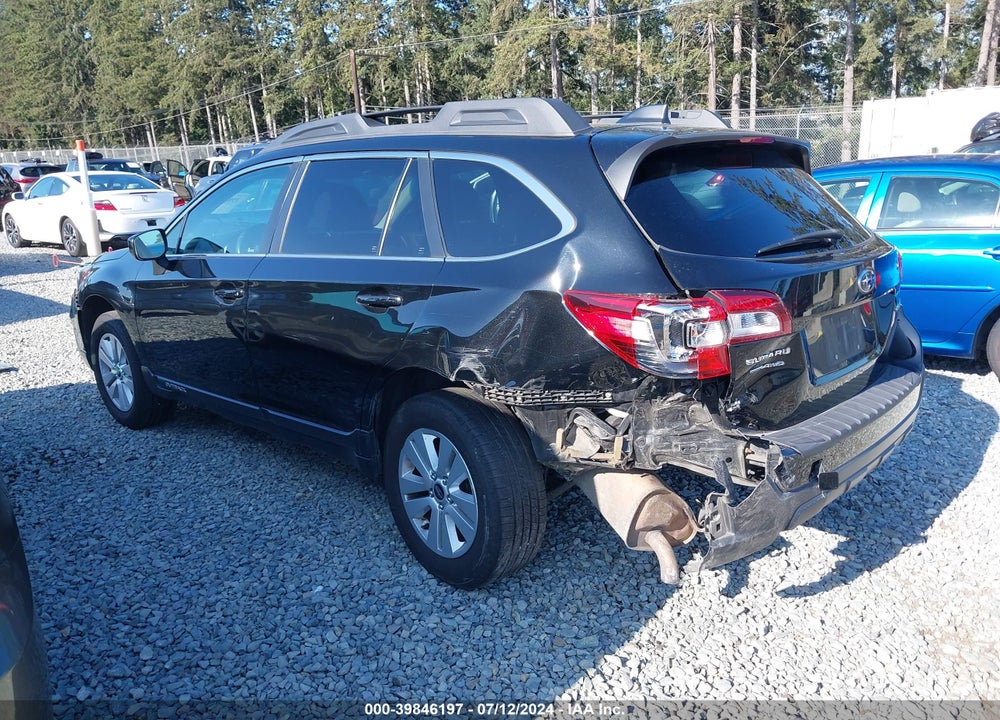 2018 SUBARU OUTBACK 2.5I PREMIUM VIN: 4S4BSACC2J3353351