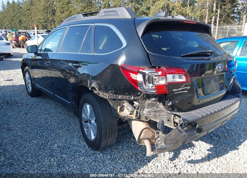2018 SUBARU OUTBACK 2.5I PREMIUM VIN: 4S4BSACC2J3353351