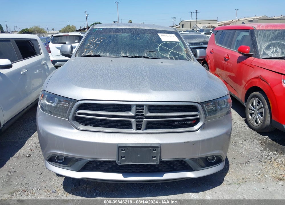 2018 DODGE DURANGO VIN: 1C4RDJDG8JC329490