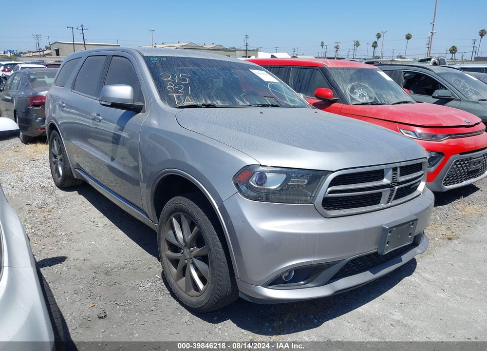 2018 DODGE DURANGO VIN: 1C4RDJDG8JC329490