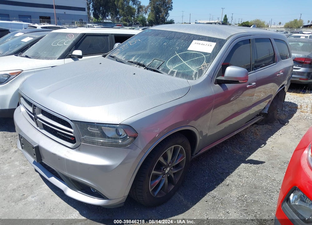2018 DODGE DURANGO VIN: 1C4RDJDG8JC329490