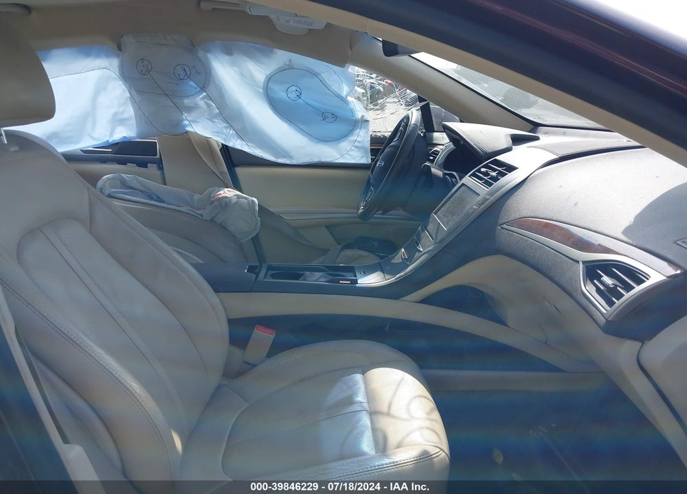 2013 LINCOLN MKZ VIN: 3LN6L2GK0DR829236