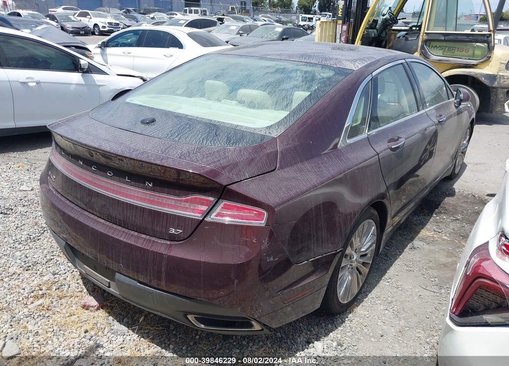 2013 LINCOLN MKZ VIN: 3LN6L2GK0DR829236