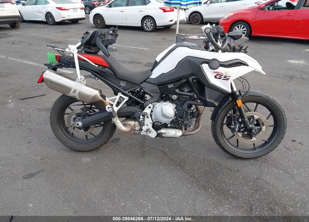 2019 BMW F 750 GS VIN: WB10B1801KZ787265