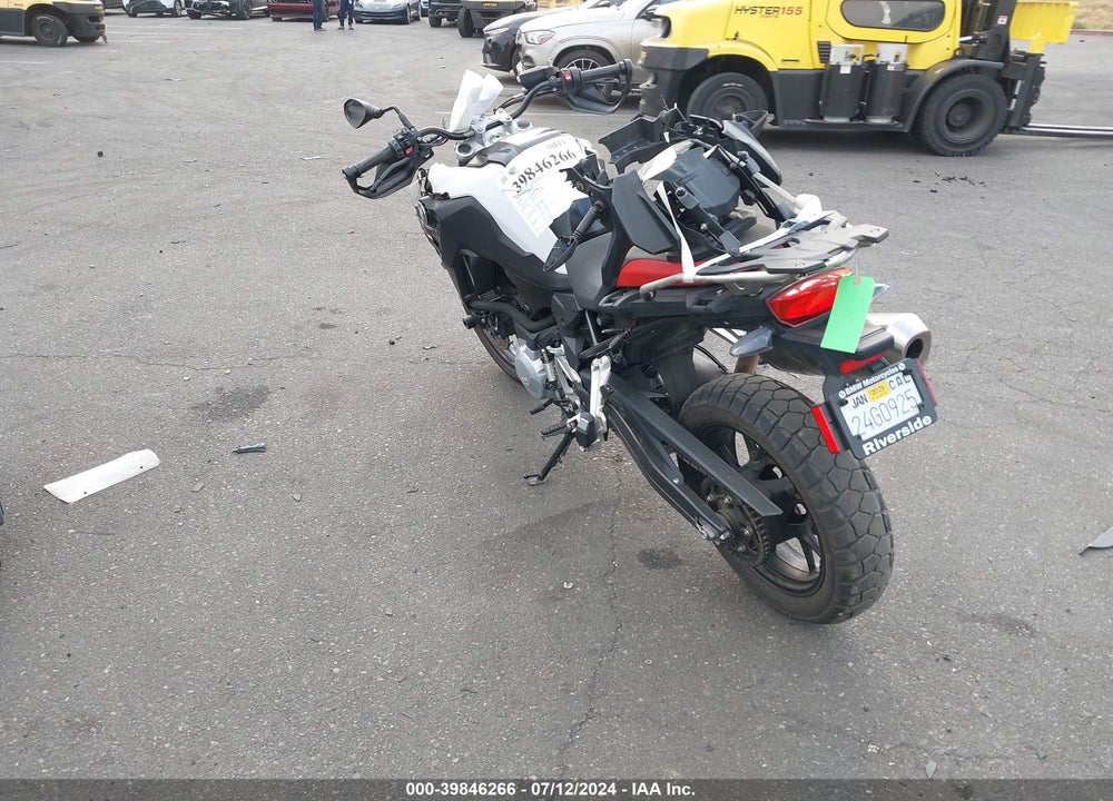2019 BMW F 750 GS VIN: WB10B1801KZ787265