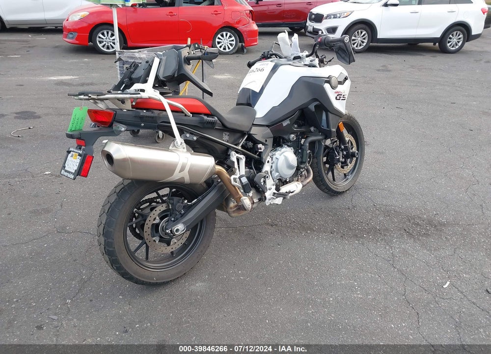 2019 BMW F 750 GS VIN: WB10B1801KZ787265