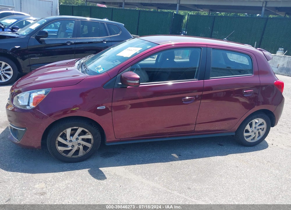 2017 MITSUBISHI MIRAGE SE VIN: ML32A4HJ2HH009955