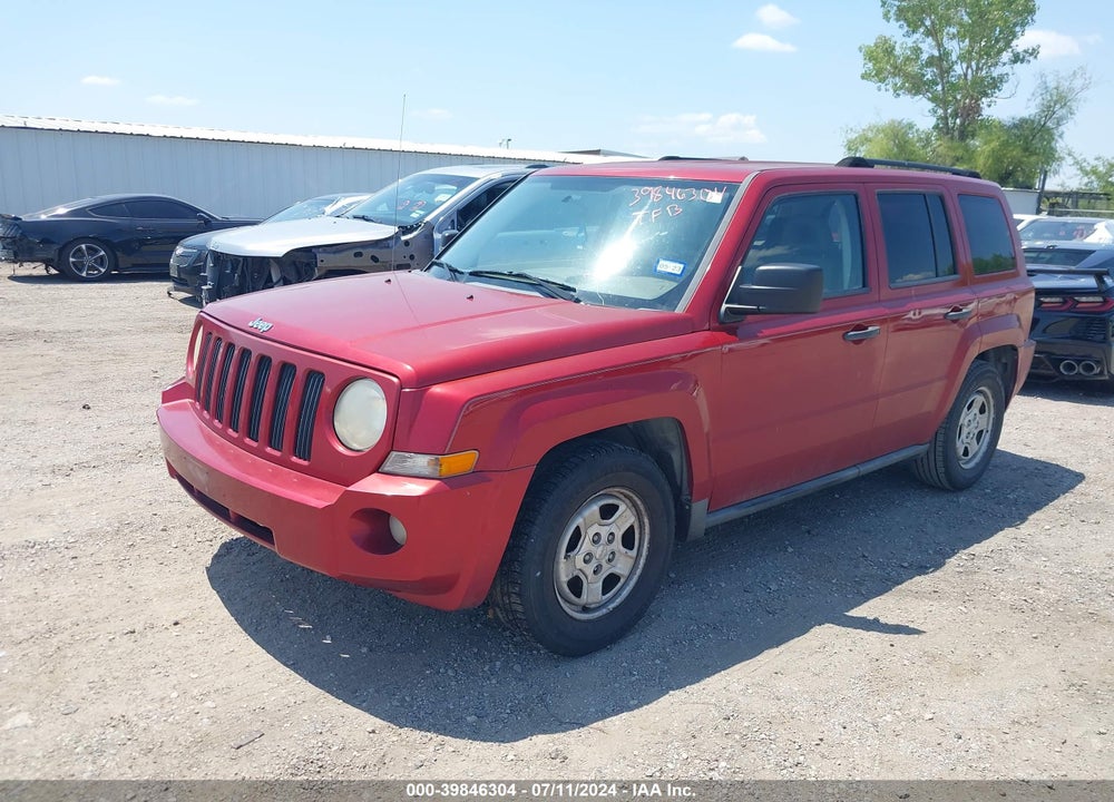 2007 JEEP PATRIOT SPORT VIN: 1J8FT28W07D273490