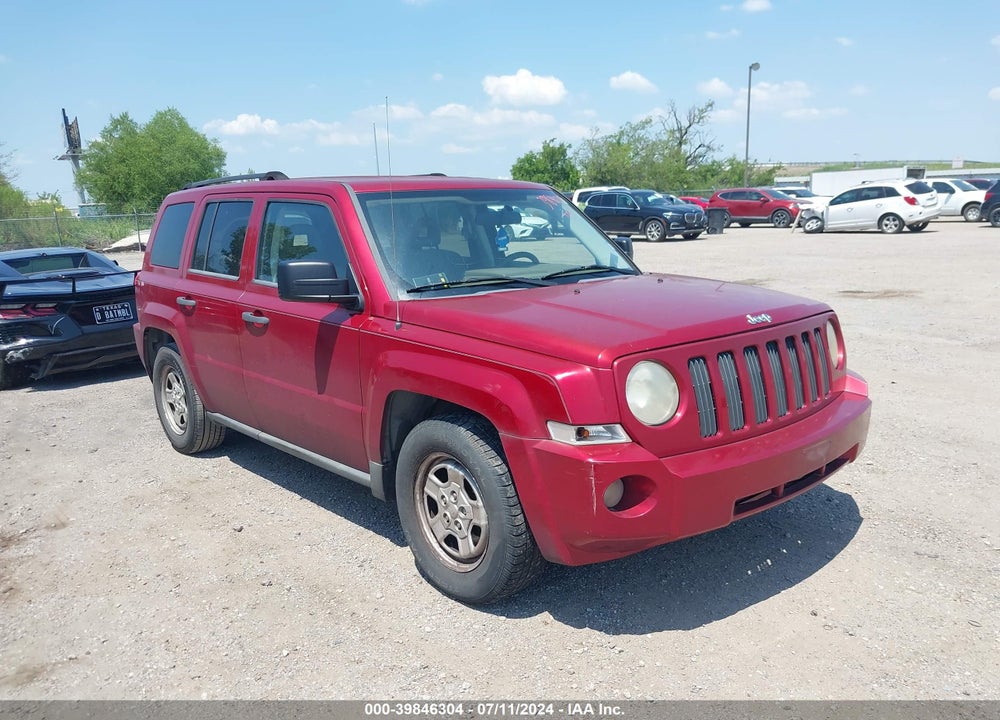 2007 JEEP PATRIOT SPORT VIN: 1J8FT28W07D273490