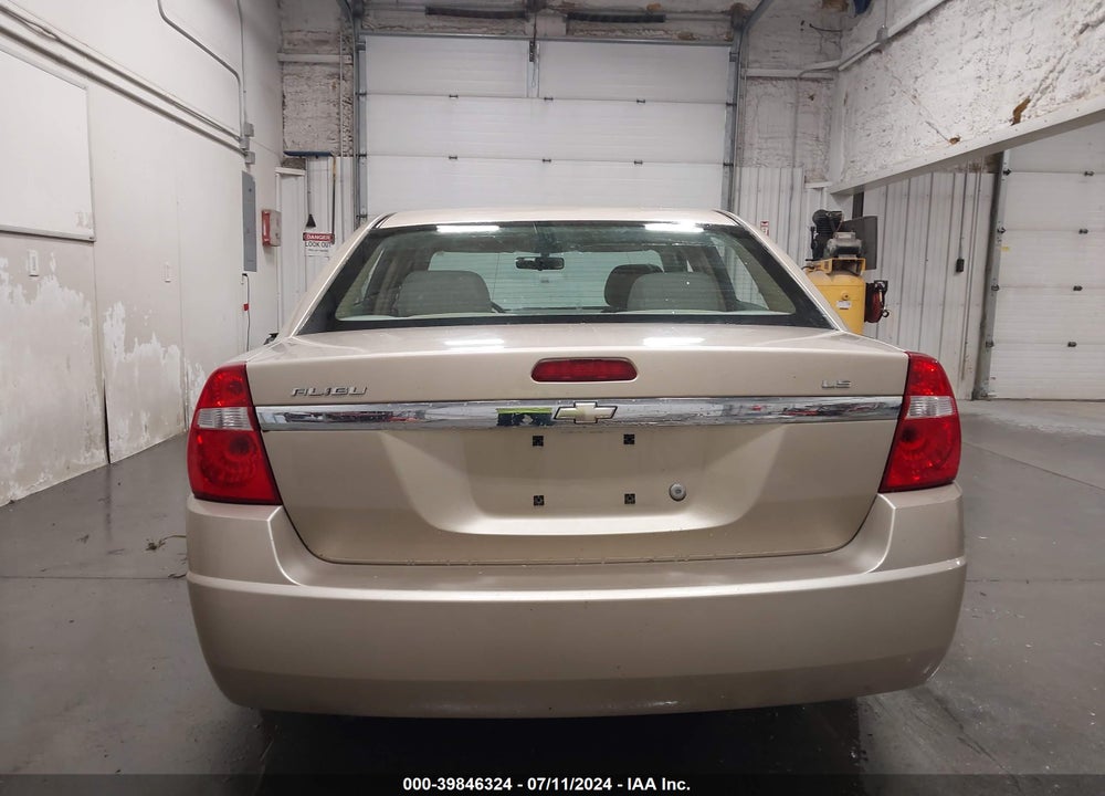 2007 CHEVROLET MALIBU LS VIN: 1G1ZS57F17F281038