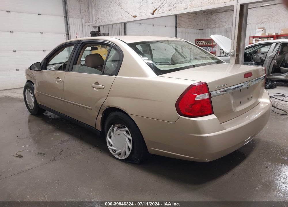 2007 CHEVROLET MALIBU LS VIN: 1G1ZS57F17F281038