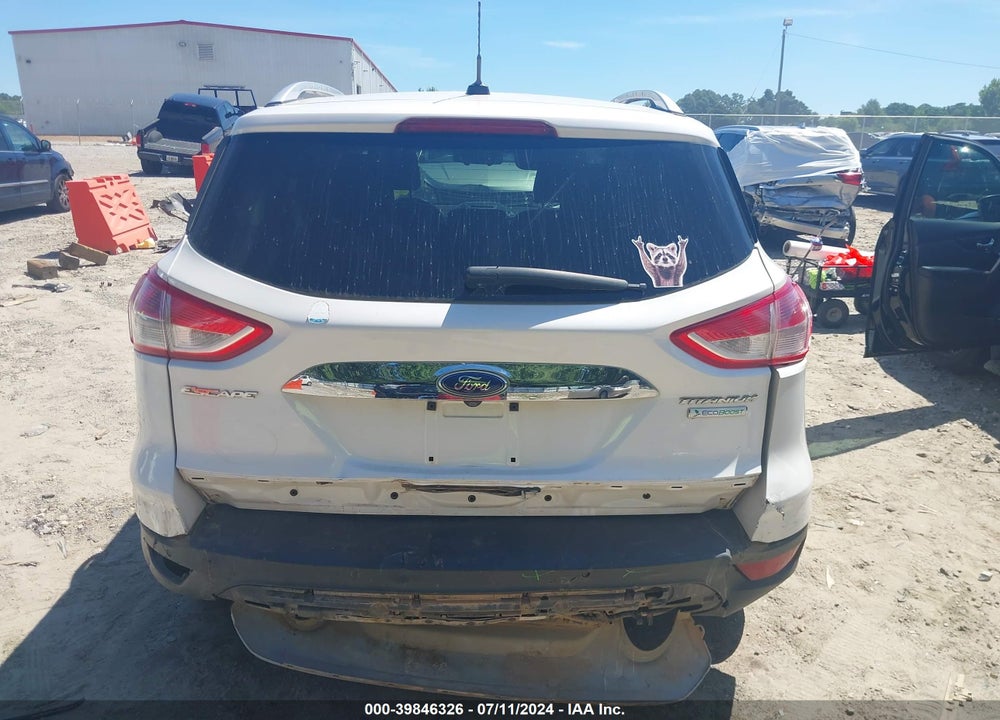 2014 FORD ESCAPE TITANIUM VIN: 1FMCU0J97EUA44877