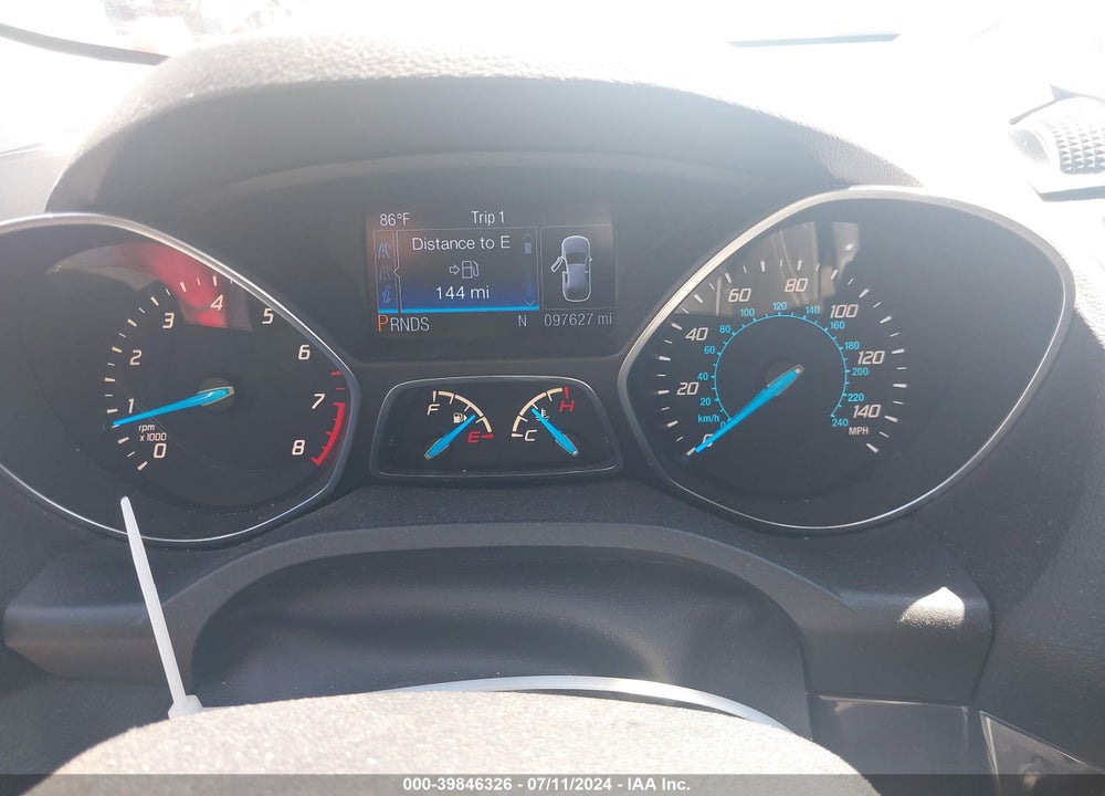 2014 FORD ESCAPE TITANIUM VIN: 1FMCU0J97EUA44877