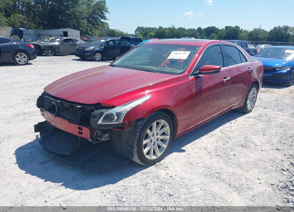 2014 CADILLAC CTS LUXURY VIN: 1G6AR5S33E0143291