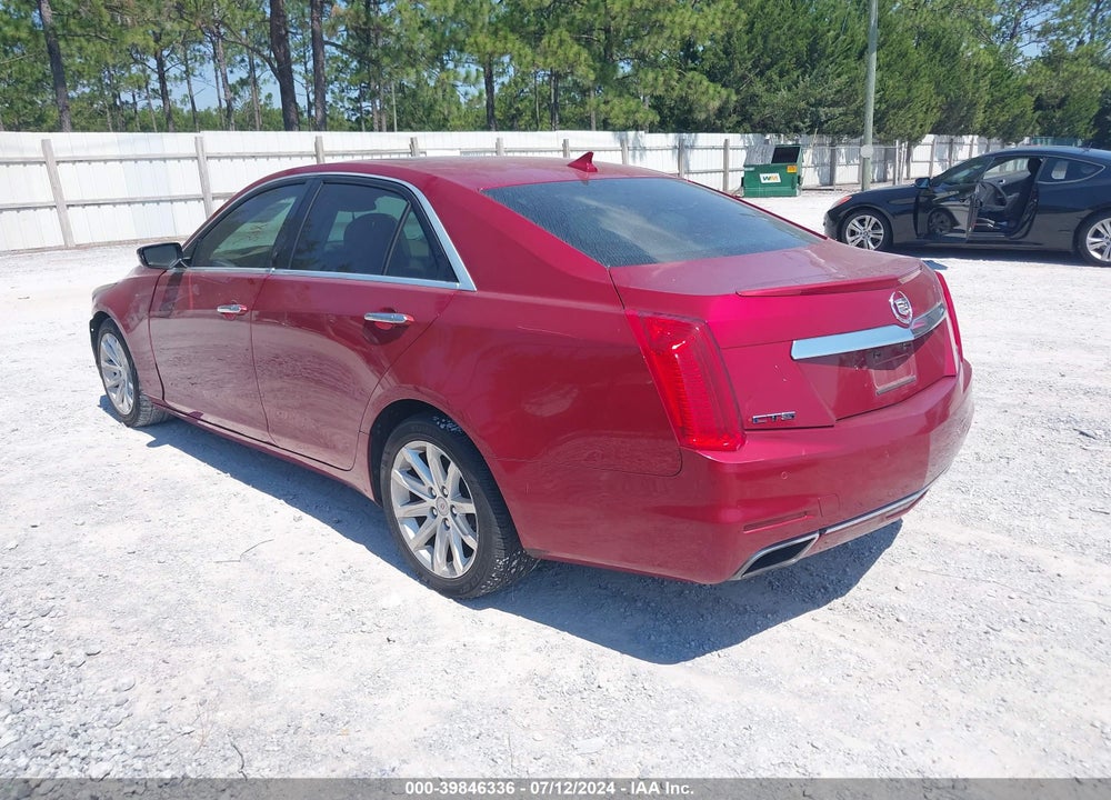 2014 CADILLAC CTS LUXURY VIN: 1G6AR5S33E0143291