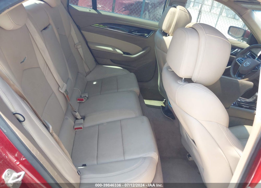 2014 CADILLAC CTS LUXURY VIN: 1G6AR5S33E0143291
