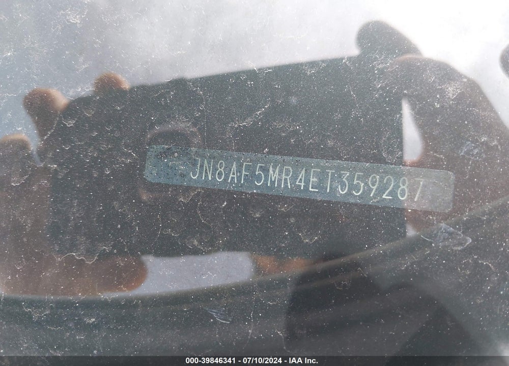 2014 NISSAN JUKE NISMO/S/SL/SV VIN: JN8AF5MR4ET359287
