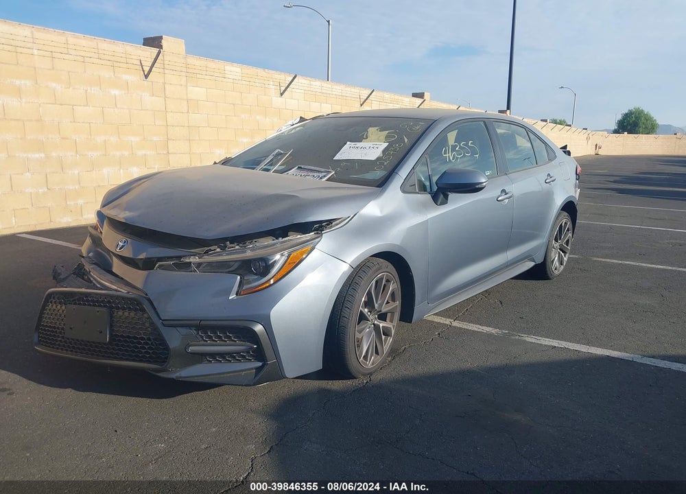 2020 TOYOTA COROLLA SE VIN: JTDS4RCE1LJ025738