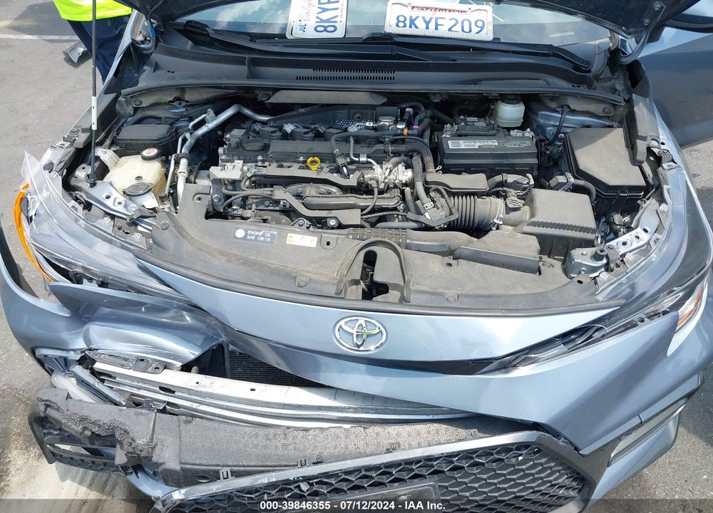 2020 TOYOTA COROLLA SE VIN: JTDS4RCE1LJ025738