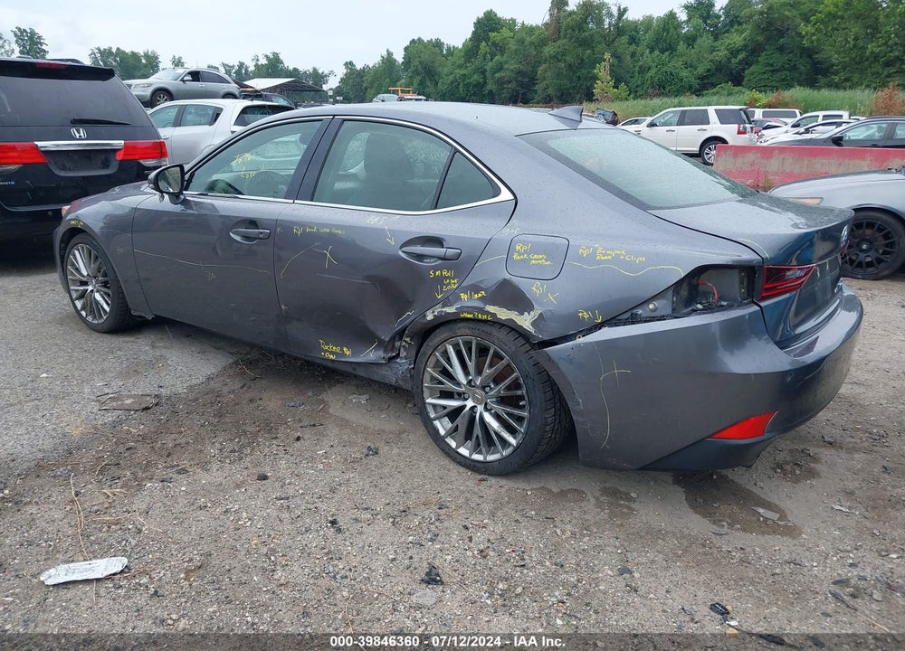 2015 LEXUS IS 250 VIN: JTHCF1D22F5018698