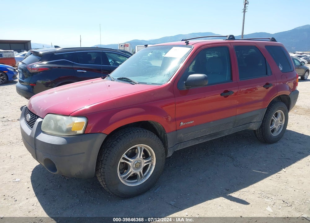 2005 FORD ESCAPE HYBRID VIN: 1FMYU96H55KD16428