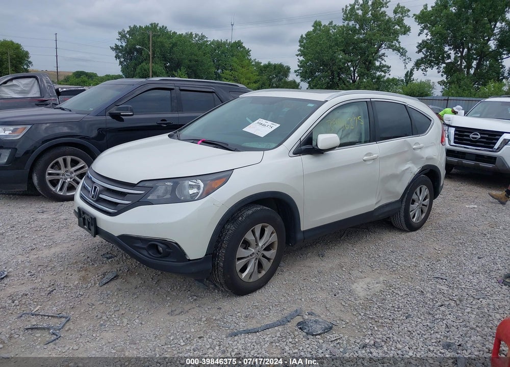 2014 HONDA CR-V EX-L VIN: 5J6RM4H73EL048855