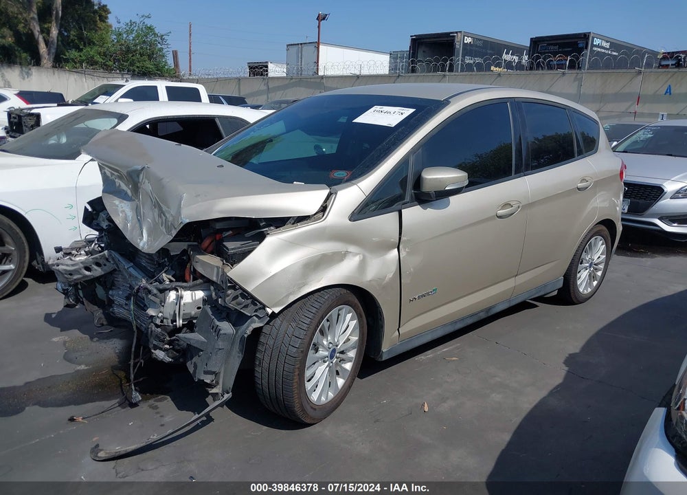 2018 FORD C-MAX HYBRID SE VIN: 1FADP5AU2JL103809
