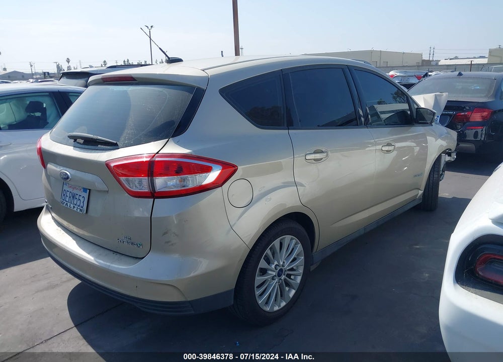 2018 FORD C-MAX HYBRID SE VIN: 1FADP5AU2JL103809