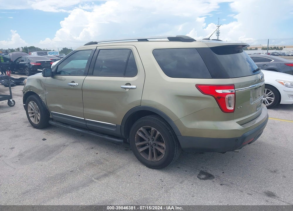 2013 FORD EXPLORER XLT VIN: 1FM5K7D86DGA78333
