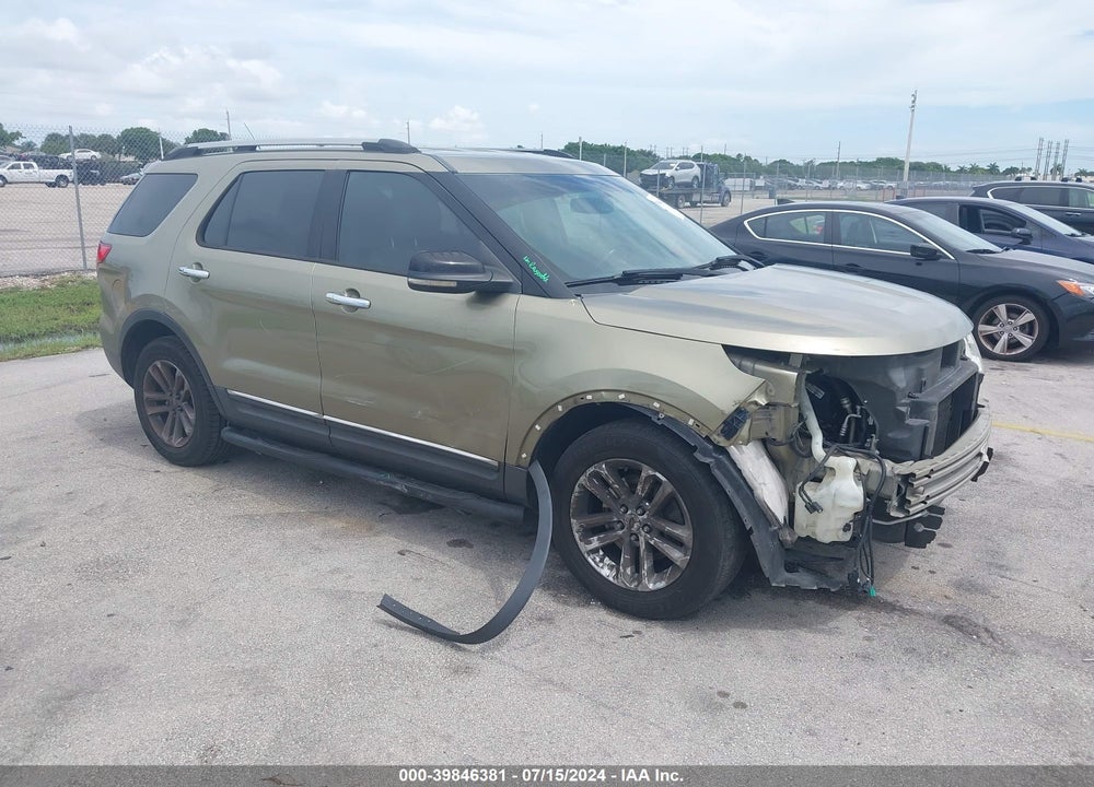 2013 FORD EXPLORER XLT VIN: 1FM5K7D86DGA78333