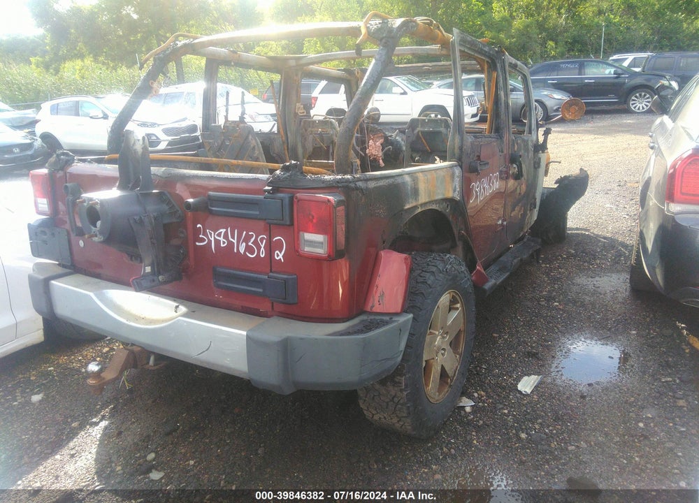 2008 JEEP WRANGLER UNLIMITED SAHARA VIN: 1J4GA59148L565084