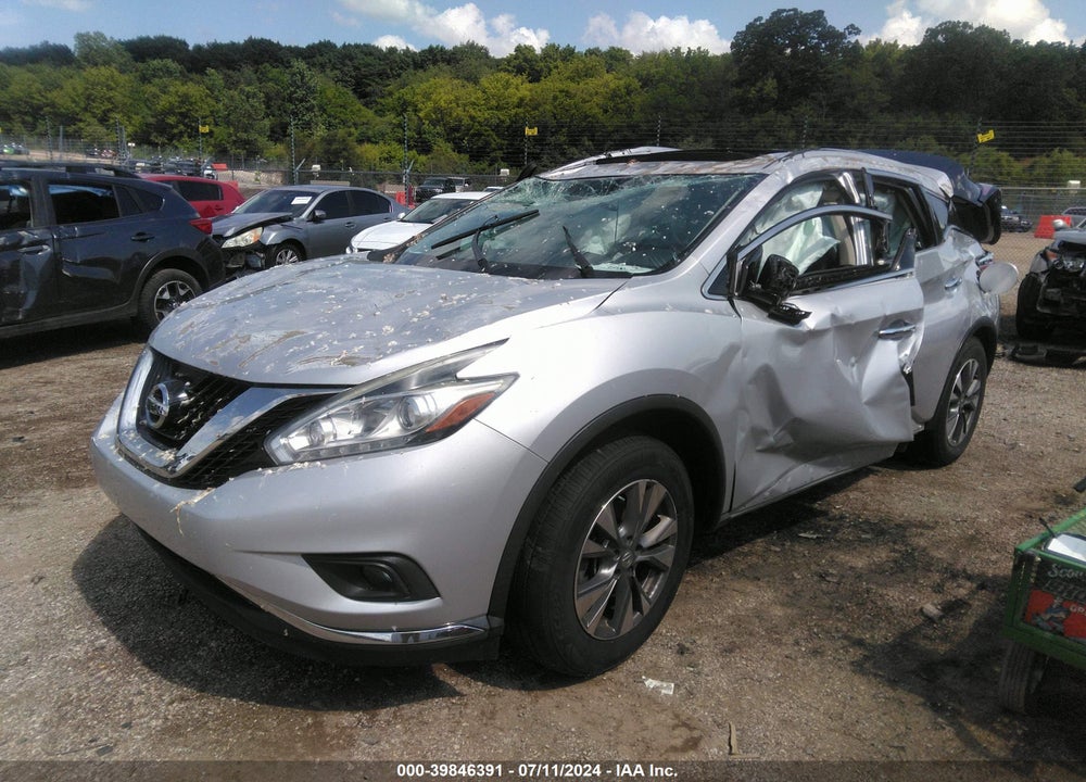 2015 NISSAN MURANO PLATINUM/S/SL/SV VIN: 5N1AZ2MG6FN201051