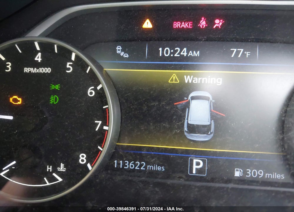2015 NISSAN MURANO PLATINUM/S/SL/SV VIN: 5N1AZ2MG6FN201051