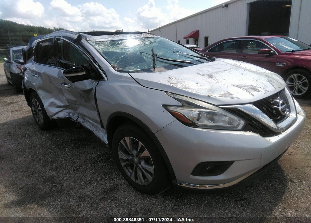 2015 NISSAN MURANO PLATINUM/S/SL/SV VIN: 5N1AZ2MG6FN201051