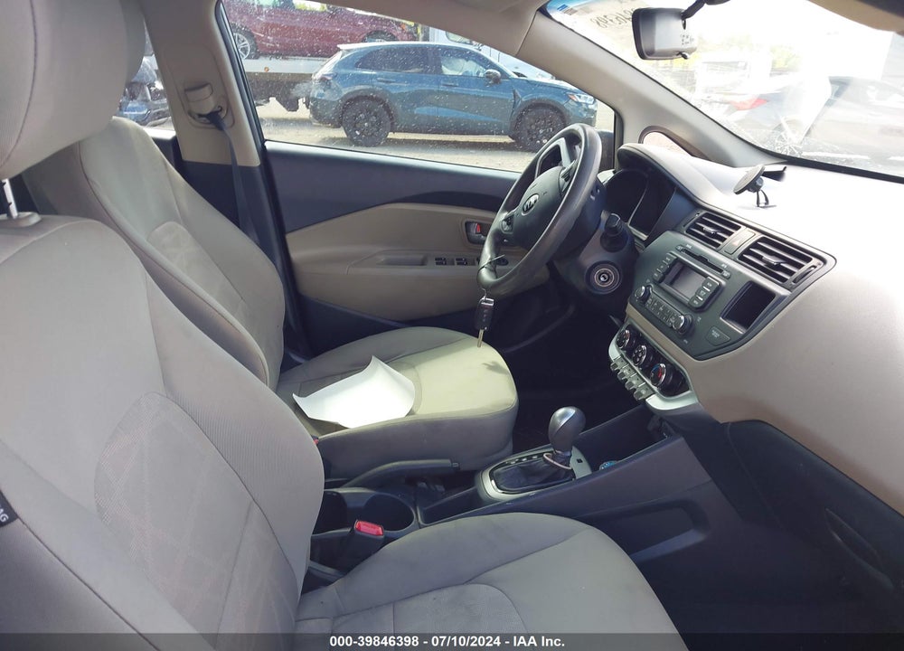 2015 KIA RIO LX VIN: KNADM4A35F6441938